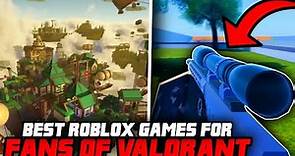 5 BEST ROBLOX GAMES FOR FANS OF VALORANT!