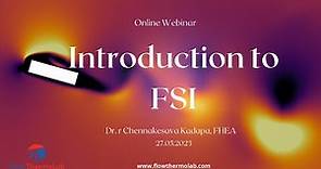 FSI workshop | fluid structure interaction |