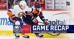 Islanders @ Capitals 11/2 | NHL Highlights 2023