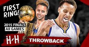 Stephen Curry 1st Championship, Full Series Highlights vs Cavaliers (2015 NBA Finals) - EPIC! HD