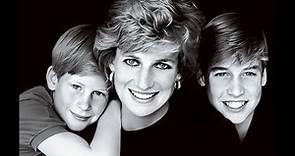 Princess Diana & her sons