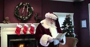 How To Get On Santa Nice List - Santa Makes List On Things To Do For Chirstmas.