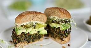 California-Style Veggie Burgers- Healthy Appetite with Shira Bocar