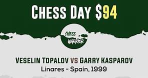 Veselin Topalov vs Garry Kasparov | Linares - Spain, 1999