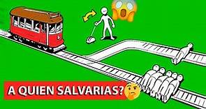 Dilema del tren | ¿A QUIEN SALVARIAS? [TE ATREVERIAS?] 😱🚉