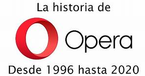 La historia del navegador Opera