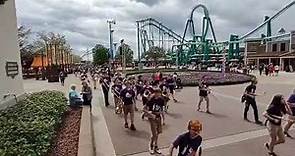 Maumee High School Marching Panthers Performing at Cedar Point 2022