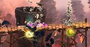 Rayman Legends - Castle Rock Gameplay Footage [EUROPE]