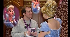 Cinderella meet and greet at the Royal Hall at Disneyland in Anaheim, California - March 2023