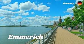 Emmerich am Rhein, North Rhine-Westphalia, 🇩🇪 Germany, Walking Tour 2022