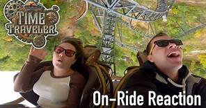 Riding the Original MACK Extreme Spinning Coaster! Time Traveler at Silver Dollar City!