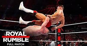FULL MATCH - Brock Lesnar vs. Finn Bálor – Universal Title Match: Royal Rumble 2019