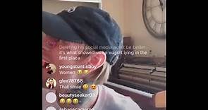 Aaron Carter & Melanie Martin Arguing on IG live! YOU STOPPED SHARING YOUR LOCATION!!!