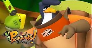 3-2-1 Penguins Full Episodes | Trouble On Planet Wait Your Turn | Kids Shows | Kids Videos