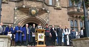 Accession Proclamation read in Coventry to officially declare Charles III as King