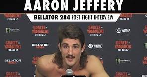 Bellator 284: Aaron Jeffery - Post Fight Interview