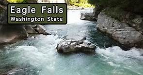 Eagle Falls, Washington State : Scenic Drone Footage
