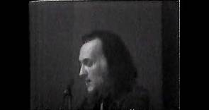 Robert Duncan reading from his "Dante Études," Feb 1973 at SF Museum of Art — The Poetry Center