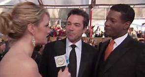 Jon Tenney and Corey Reynolds at The SAG Awards Red Carpet 2010