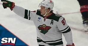 Kirill Kaprizov Gets A Friendly Bounce For His Third Career Hat Trick
