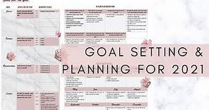 SET 2021 GOALS USING ONENOTE AND ACTUALLY ACHIEVE THEM (+ FREE TEMPLATE)