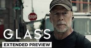 Glass (Starring Bruce Willis) | The Overseer Hunts Down The Horde | Extended Preview