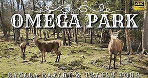 PARC OMEGA - 4K Canada Wildlife Safari & Trails Tour - Walking & Driving Experience
