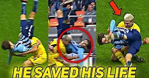 Incredible Florian Loshaj's Quick Actions Save Opponent's Life from Injury.