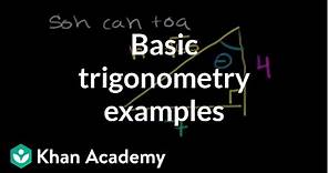 Basic trigonometry II | Basic trigonometry | Trigonometry | Khan Academy