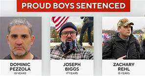 Proud Boys member Dominic Pezzola sentenced to 10 years in prison
