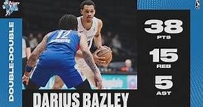 Darius Bazley GOES OFF For 38 PTS & 15 REB Double-Double In Blue Coats Road Win!