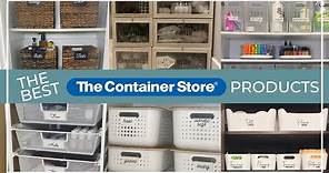 THE CONTAINER STORE'S BEST ORGANIZING PRODUCTS // My Favorite Container Store Organizers