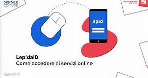 LepidaID - Accedere ai servizi online