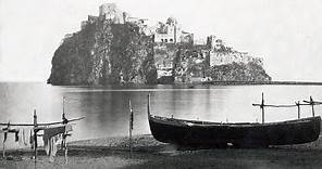 Aragonese Castle [Fortified Island / Castle ROCK] Bay of Naples, Ischia, Italy. RARE IMAGES + Hiero