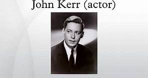 John Kerr (actor)