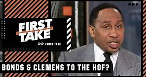 Stephen A.: Barry Bonds and Roger Clemens should be in the Hall of Fame | First Take