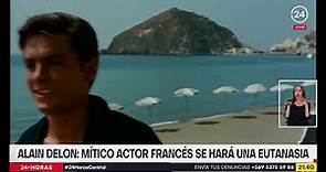 Alain Delon: Mítico actor francés solicitó ser eutanasiado | 24 Horas TVN Chile