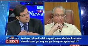 The Newshour Direct: Jagmohan Dalmiya