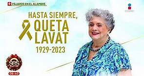 Fallece Queta Lavat, primera actriz del cine de oro mexicano, a los 94 años de edad | Sale el Sol