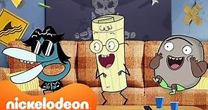 ¡Los mejores momentos de compañeros de cuarto con Piedra, Papel y Tijeras! | Nickelodeon en Español