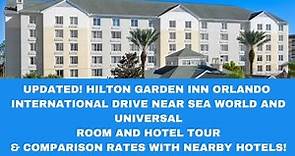 Updated! Hotel and Room Tour#hilton Garden Inn #seaworld #universal #hotelreview #orlando