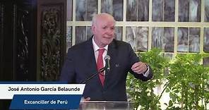 #12AñosAP | Discurso del excanciller de Perú, José Antonio García Belaunde
