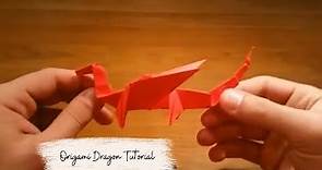 Origami Dragon Tutorial Easy | How to Fold a Paper Dragon