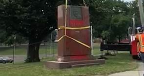 Statue of former Redskins owner George Preston Marshall removed