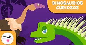 DINOSAURIOS para niños 🦕 Los dinosaurios más curiosos 🦖