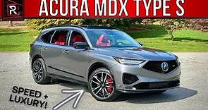 The 2024 Acura MDX Type S Is A Flagship Luxury SUV With Turbo V6 Power