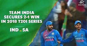 Suresh Raina's All-Round Show Proves Pivotal as India Secures the Series 2-1 in 2018