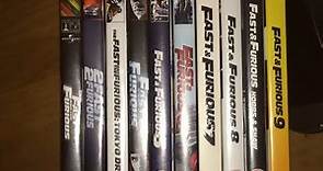 Fast & Furious Complete DVD Collection (9 Films)