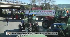 La rivolta dei contadini: i trattori invadono l'Italia