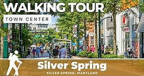 Silver Spring Maryland - Down Town/Central Business District - Walk with Me - Silent Tour